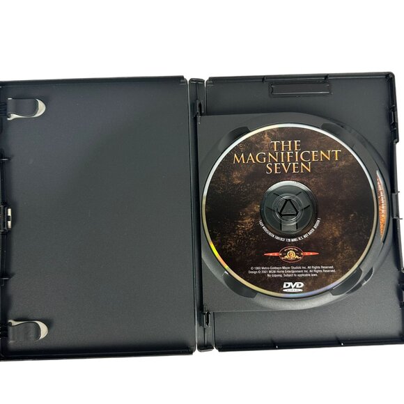 The Magnificent Seven 1960 The Alamo 1960 Two Movie Double Feature MGM DVD Set - Picture 3 of 8